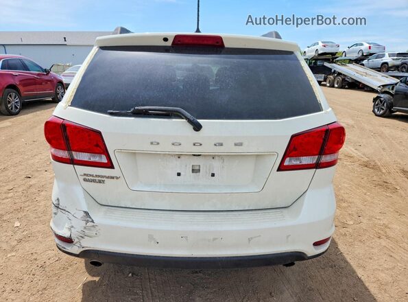 3C4PDCBG4KT875036 2019 DODGE JOURNEY Белый Вид сзади
