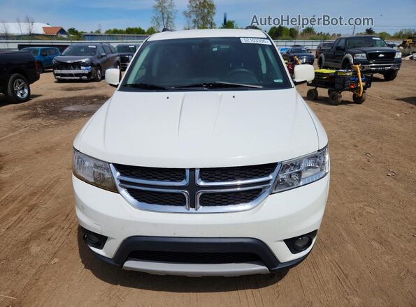 3C4PDCBG4KT875036 2019 DODGE JOURNEY Белый Вид спереди
