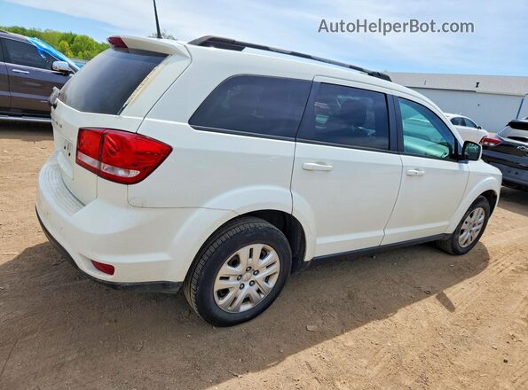 3C4PDCBG4KT875036 2019 DODGE JOURNEY Белый Задняя правая четверть