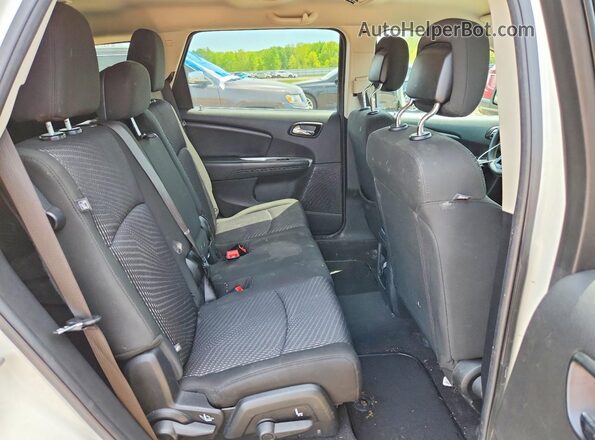 3C4PDCBG4KT875036 2019 DODGE JOURNEY Белый Вид задней части салона