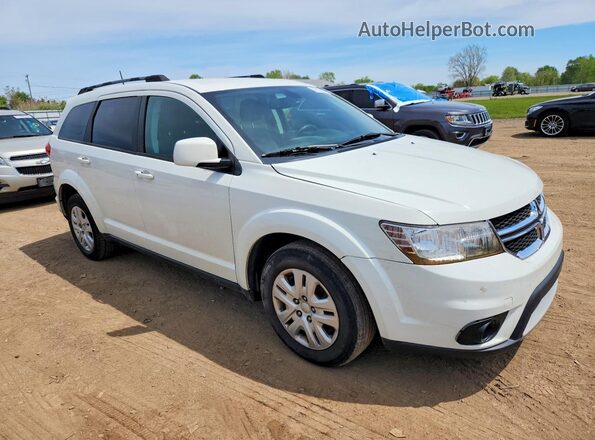 3C4PDCBG4KT875036 2019 DODGE JOURNEY Белый Передняя правая четверть