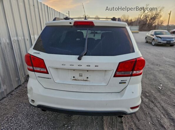 3C4PDCBG5HT510387 2017 DODGE JOURNEY White Widok z tyłu