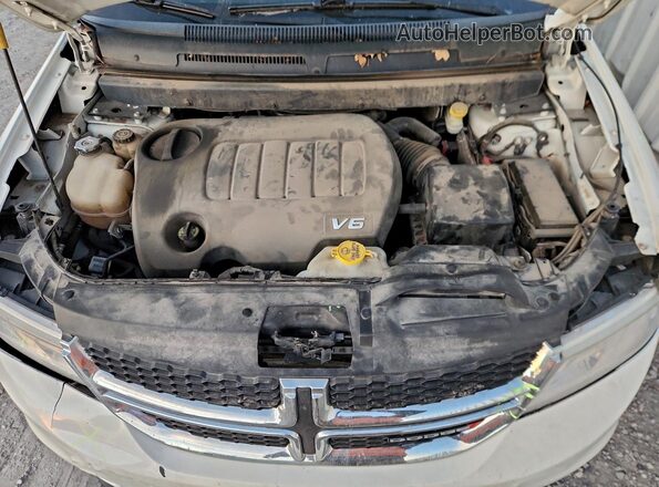 3C4PDCBG5HT510387 2017 DODGE JOURNEY White Widok komory silnika