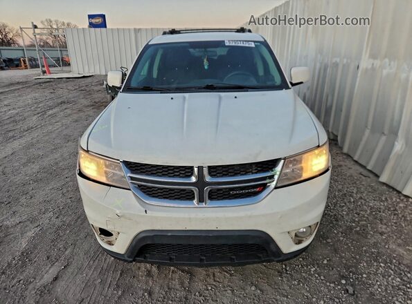 3C4PDCBG5HT510387 2017 DODGE JOURNEY White Widok z przodu