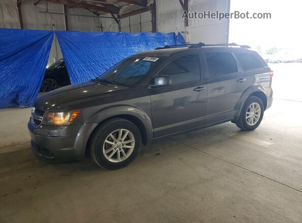 3C4PDCBG6HT518157 2017 DODGE JOURNEY Серый Передняя левая четверть