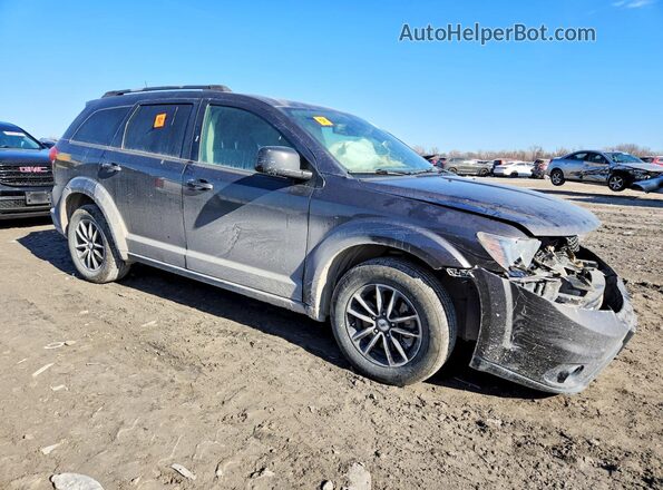 3C4PDCBG6KT731617 2019 DODGE JOURNEY Серый Передняя правая четверть