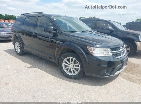 3C4PDCBG7GT101340 2016 DODGE JOURNEY Черный Передняя правая четверть