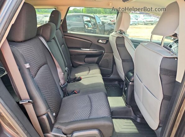 3C4PDCBG7GT145516 2016 DODGE JOURNEY Gray Vista interior trasera