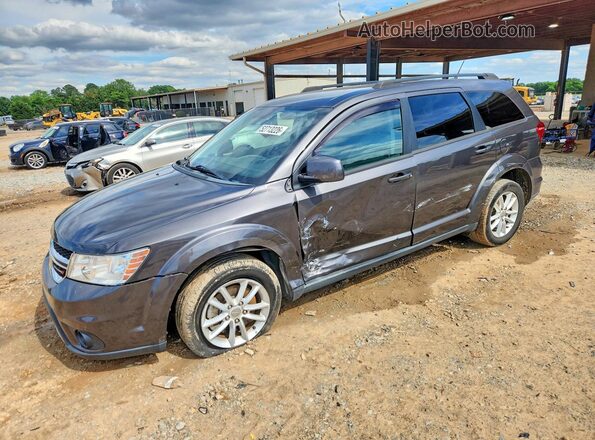 3C4PDCBG7GT145516 2016 DODGE JOURNEY Gray Vista tres cuartos delantera izquierda