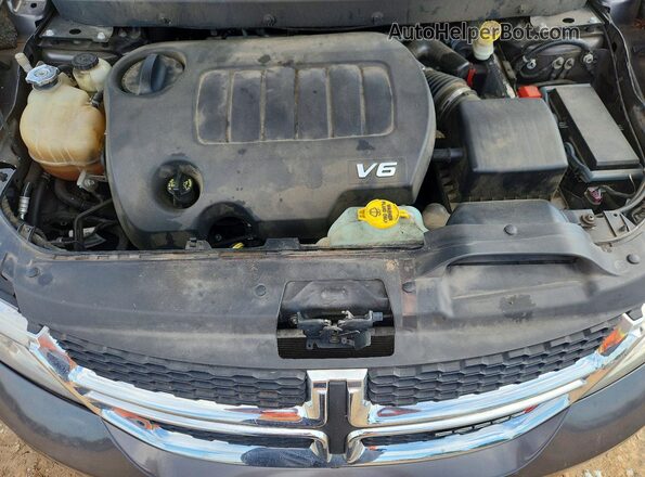 3C4PDCBG7GT145516 2016 DODGE JOURNEY Gray Vista del compartimento del motor
