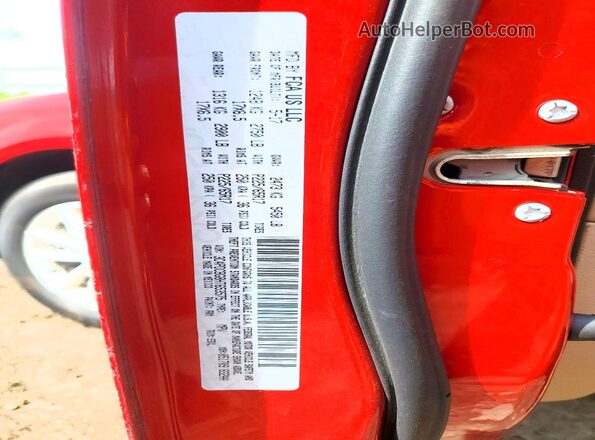 3C4PDCBG8HT653575 2017 DODGE JOURNEY Red Панорамний вид салону 360°