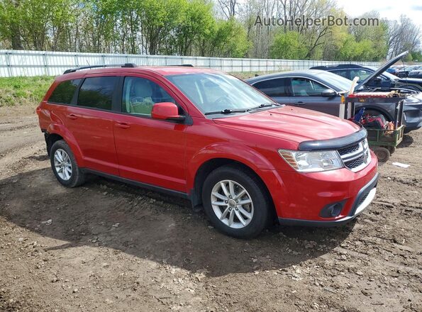 3C4PDCBG8HT653575 2017 DODGE JOURNEY Red Передня права чверть
