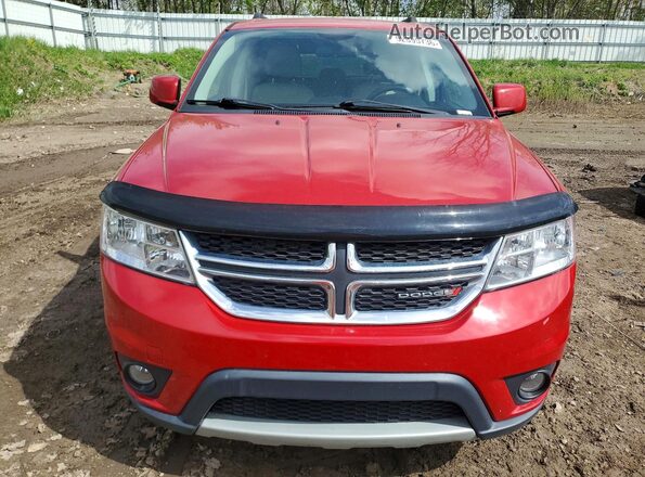 3C4PDCBG8HT653575 2017 DODGE JOURNEY Red Вид спереду