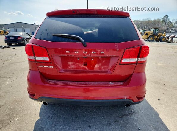 3C4PDCBG8KT848695 2019 DODGE JOURNEY Red Vista trasera