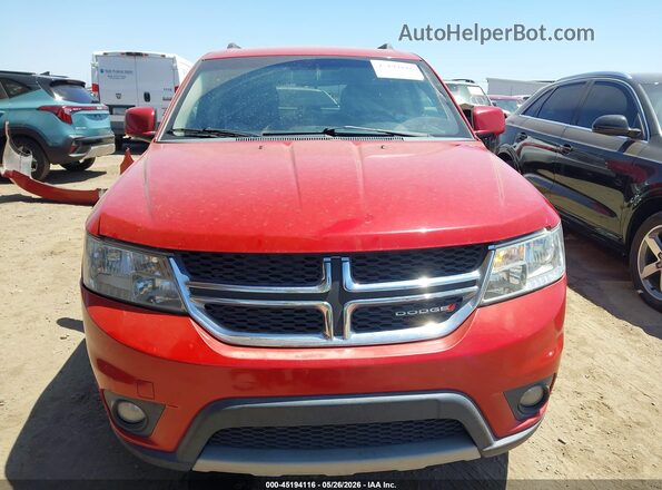 3C4PDCBG9GT141466 2016 DODGE JOURNEY Красный Вид спереди
