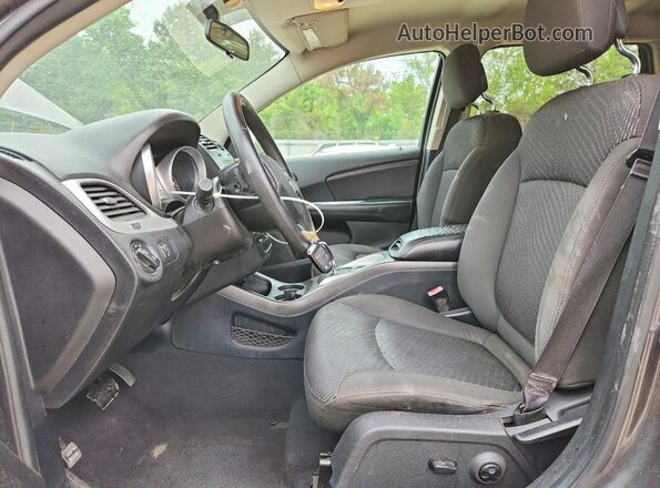 3C4PDCBGXHT591340 2017 DODGE JOURNEY Gray Vista interior delantera