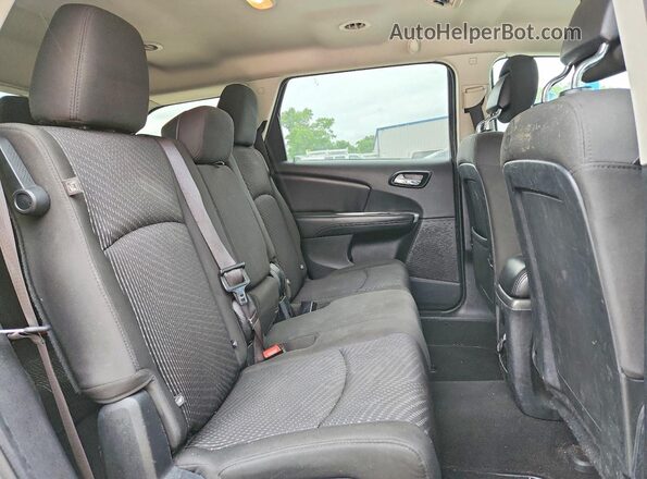 3C4PDCBGXHT591340 2017 DODGE JOURNEY Gray Vista interior trasera