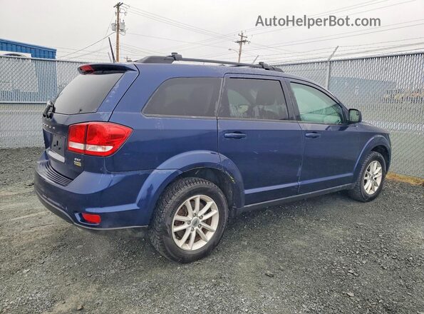 3C4PDCCG4KT797789 2019 DODGE JOURNEY Blue Задня права чверть