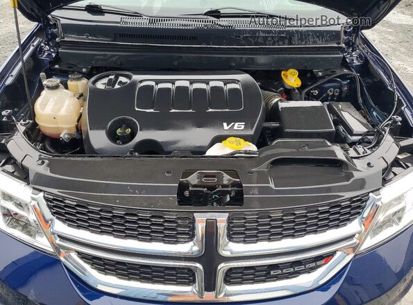 3C4PDCCG4KT797789 2019 DODGE JOURNEY Blue Вид підкапотного простору