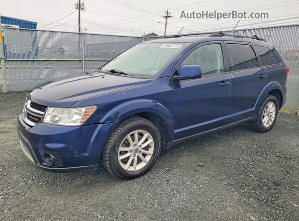 3C4PDCCG4KT797789 2019 DODGE JOURNEY Blue Передня ліва чверть