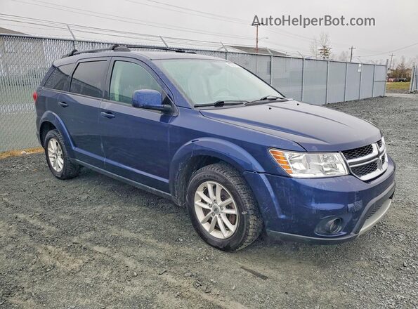 3C4PDCCG4KT797789 2019 DODGE JOURNEY Blue Передня права чверть