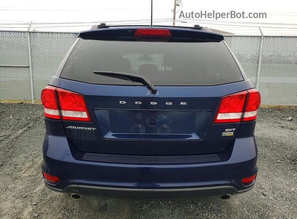 3C4PDCCG4KT797789 2019 DODGE JOURNEY Blue Вид ззаду