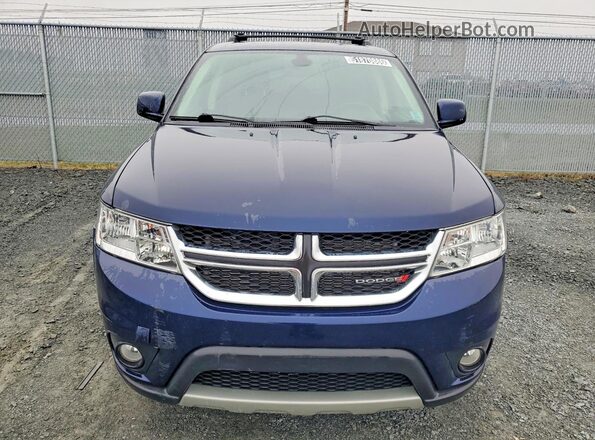 3C4PDCCG4KT797789 2019 DODGE JOURNEY Blue Вид спереду