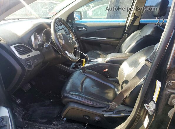 3C4PDCEG0JT473475 2018 DODGE JOURNEY Black Front interior view