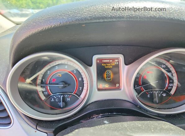 3C4PDCEG0JT473475 2018 DODGE JOURNEY Black Instrument cluster view