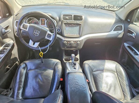 3C4PDCEG0JT473475 2018 DODGE JOURNEY Black Dashboard view