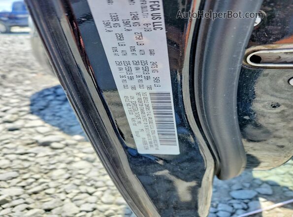 3C4PDCEG0JT473475 2018 DODGE JOURNEY Black VIN sticker view