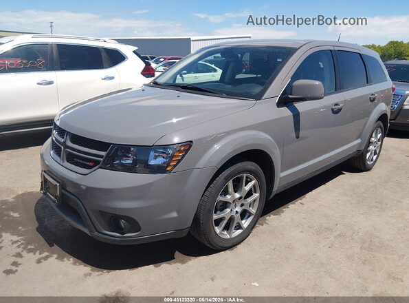 3C4PDCEG5KT700838 2019 DODGE JOURNEY Gray Առջևի ձախ երեք քառորդ տեսարան