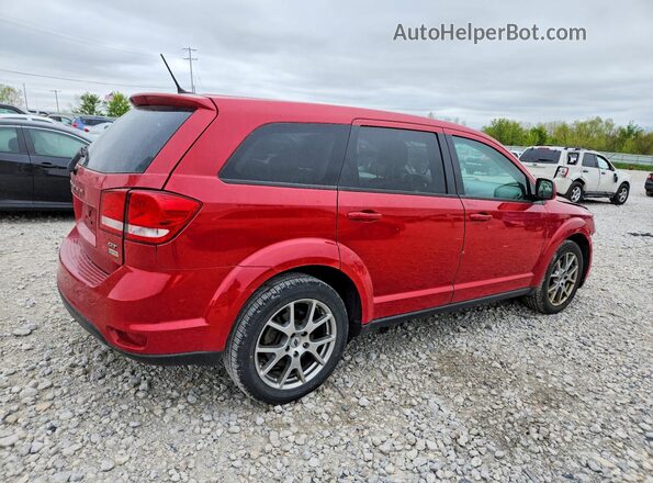3C4PDCEG7JT380288 2018 DODGE JOURNEY Red Tył prawy