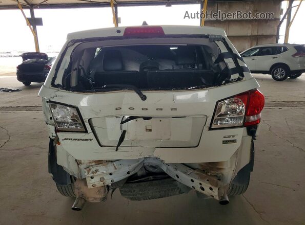 3C4PDCEG7KT694086 2019 DODGE JOURNEY White Вид ззаду
