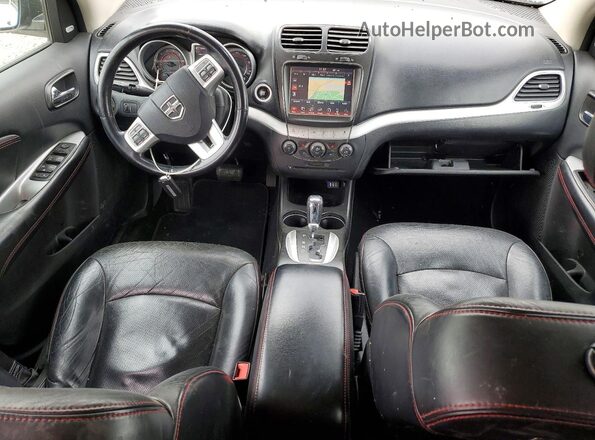 3C4PDCEG8GT212040 2016 DODGE JOURNEY Белый Вид панели приборов