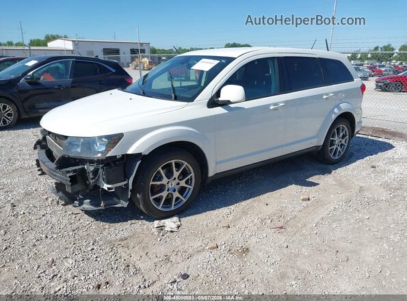 3C4PDCEG9JT379918 2018 DODGE JOURNEY Белый Передняя левая четверть