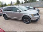 2020 Dodge Journey Crossroad Серебряный vin: 3C4PDCGB1LT193603