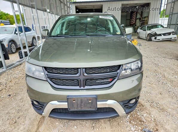 3C4PDCGB4HT648368 2017 DODGE JOURNEY Зеленый Вид спереди