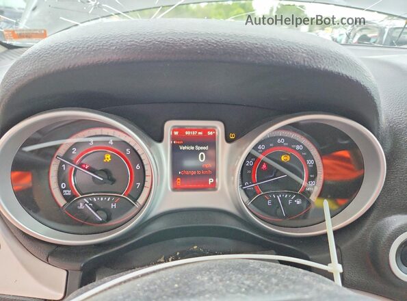 3C4PDCGB4HT648368 2017 DODGE JOURNEY Зеленый Вид щитка приборов