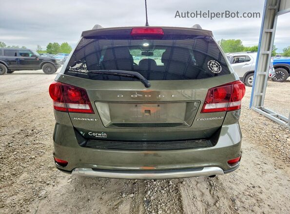 3C4PDCGB4HT648368 2017 DODGE JOURNEY Зеленый Вид сзади
