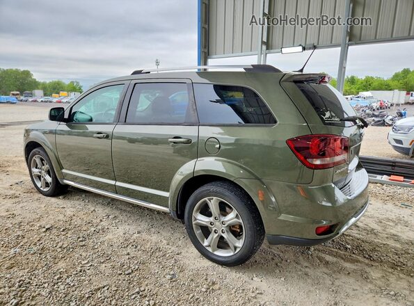 3C4PDCGB4HT648368 2017 DODGE JOURNEY Зеленый Задняя левая четверть