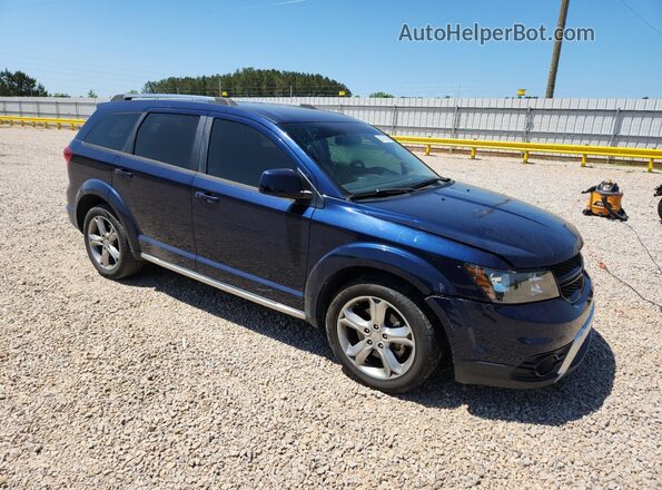 3C4PDCGB4HT683153 2017 DODGE JOURNEY Blue Przód prawy