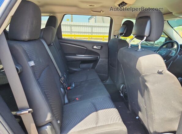 3C4PDCGB4HT683153 2017 DODGE JOURNEY Blue Widok wnętrza z tyłu