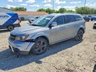2020 Dodge Journey Crossroad Silver vin: 3C4PDCGB4LT265992
