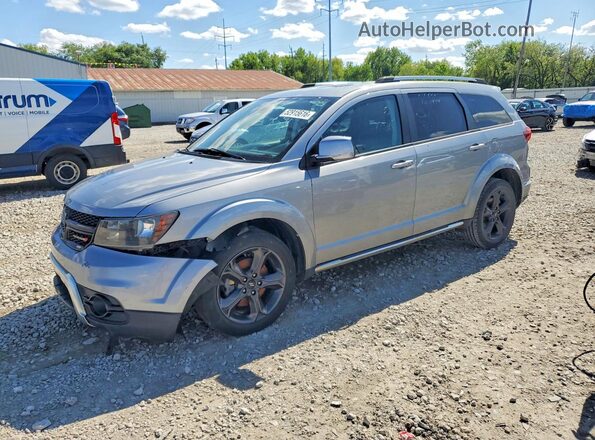 3C4PDCGB4LT265992 2020 DODGE JOURNEY Silver Առջևի ձախ երեք քառորդ տեսարան