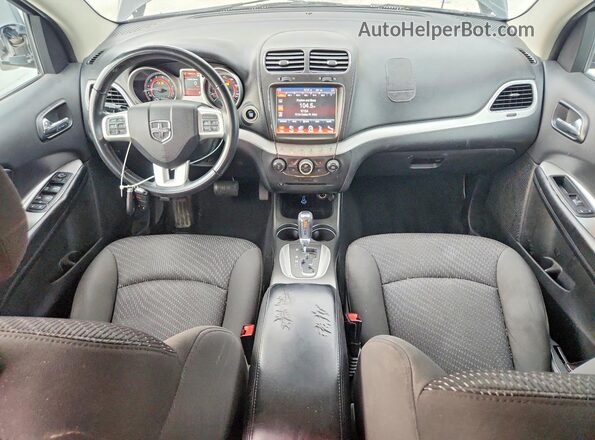 3C4PDCGB6HT676530 2017 DODGE JOURNEY Черный Вид панели приборов