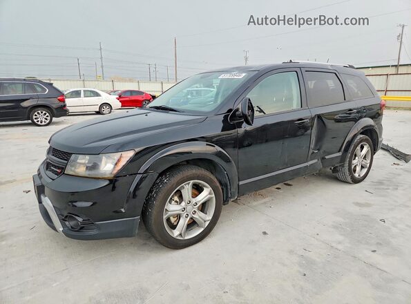 3C4PDCGB6HT676530 2017 DODGE JOURNEY Черный Передняя левая четверть