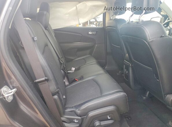 3C4PDCGB6LT232105 2020 DODGE JOURNEY Gray Вид задньої частини салону