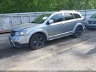 2020 Dodge Journey Crossroad Серебряный vin: 3C4PDCGB6LT266657