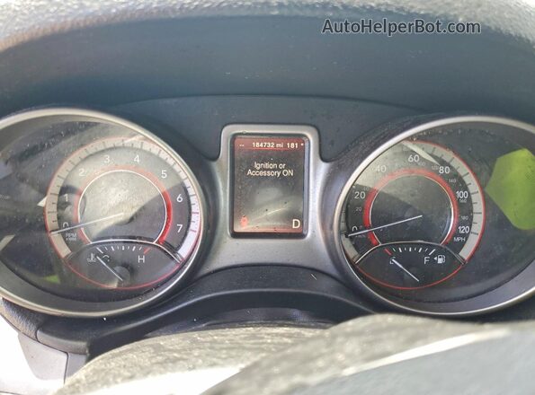 3C4PDCGBXHT582652 2017 DODGE JOURNEY Black Vista del cuadro de instrumentos